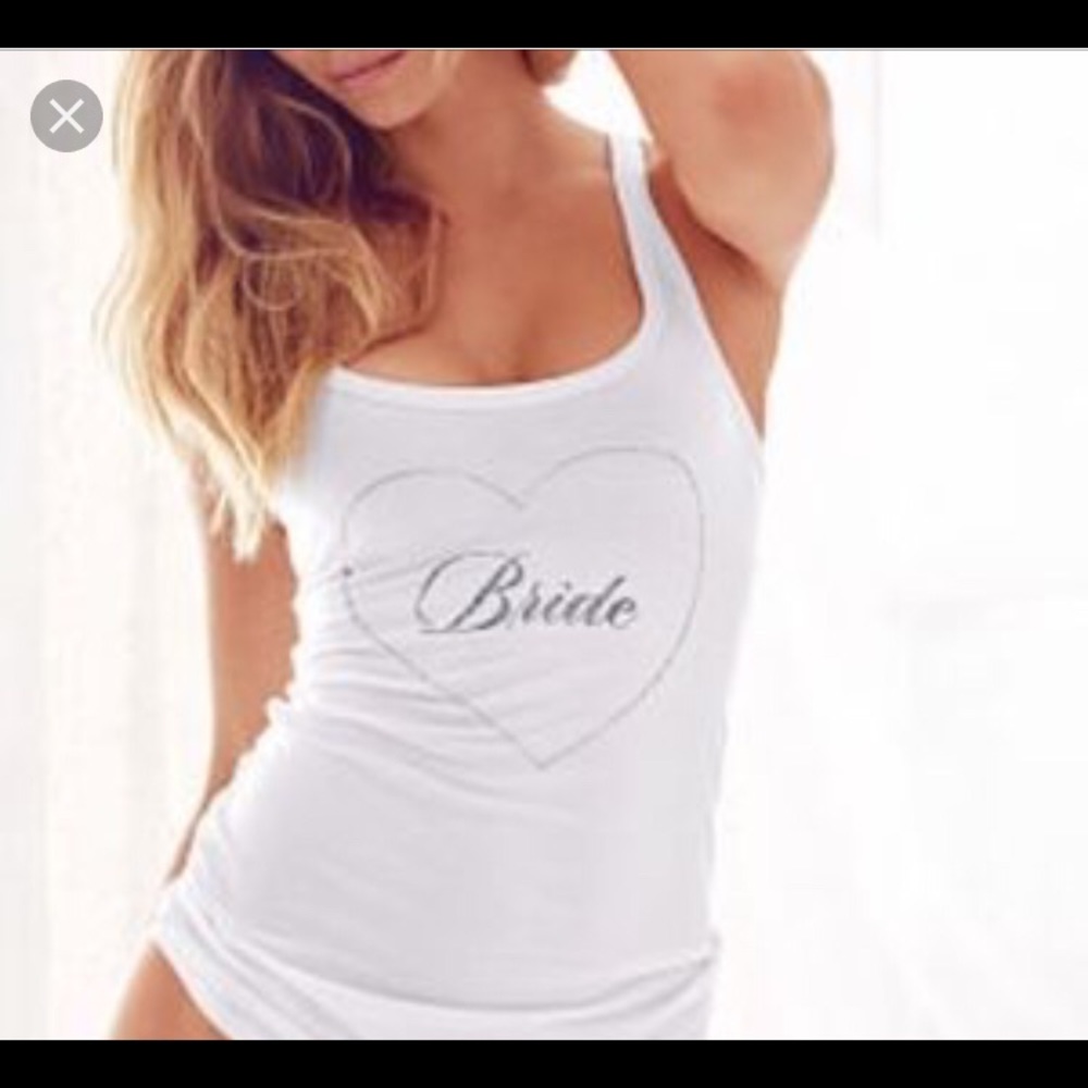 Bride tank top